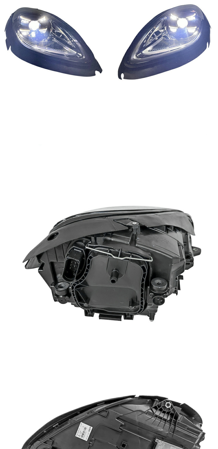 Plug And Play Matrix LED Headlight / Headlamp For Porsche Macan 2014-2022 OEM Standard Size