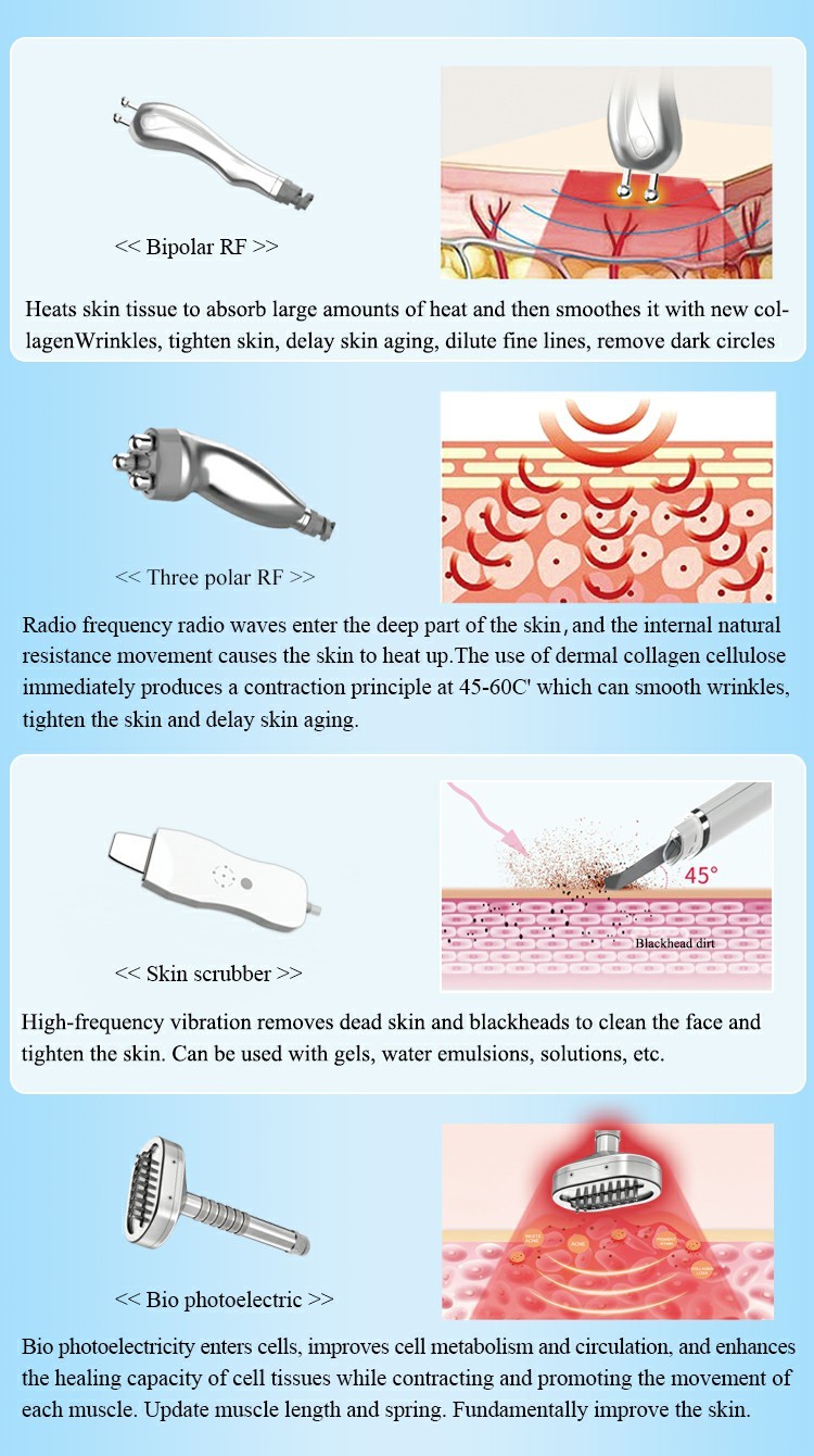 Microdermabrasion Beauty 10 In 1 Hydrafacial Machine Skin Peel Device