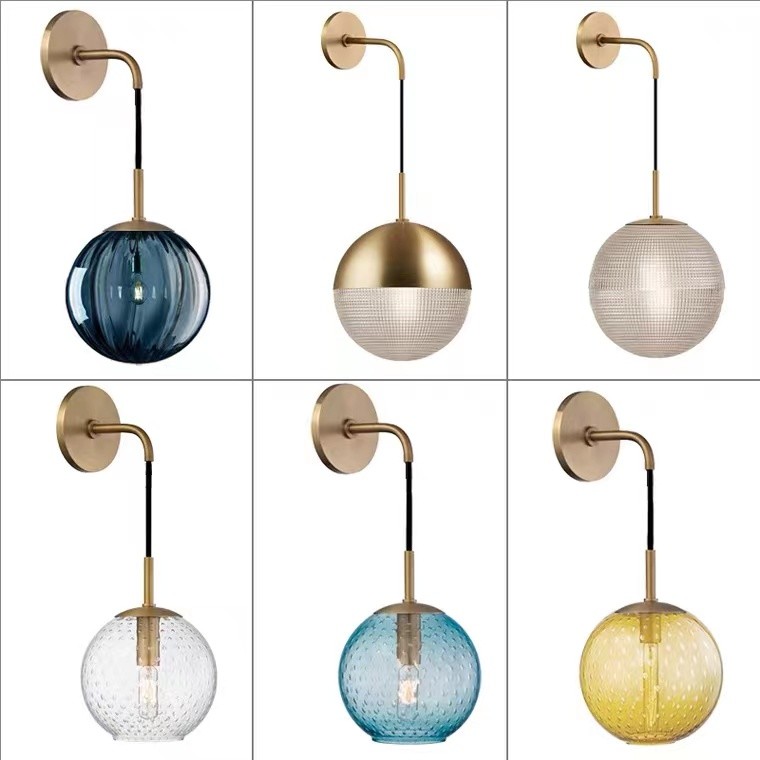 Minimalist gold and black led bedroom wall lights simple black led minimalist indoor Wall Lamp
