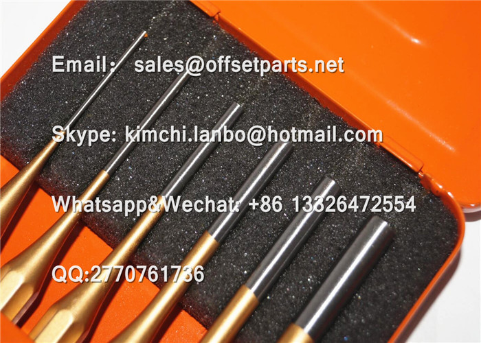 pin punch set imported high quality offset press printing machine consumable parts