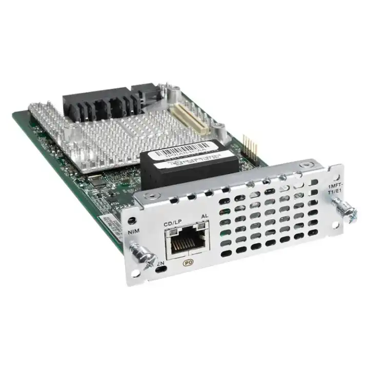 Original Fourth-Generation Multi Flex Trunk Voice And WAN Network Interface Module NIM-1MFT-T1/E1 Customizable Size