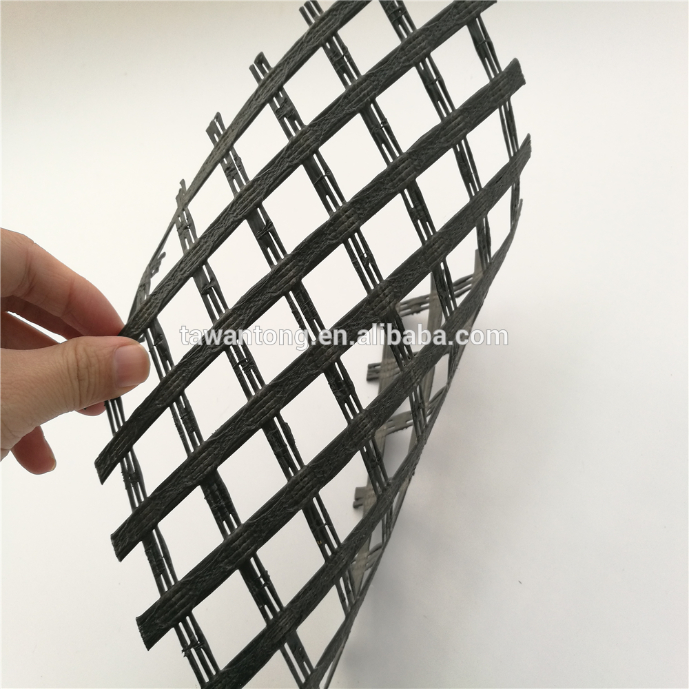 Sturdy PET Biaxial Geogrid for Basal Embankments and Soil Slope Walls Reinforcement