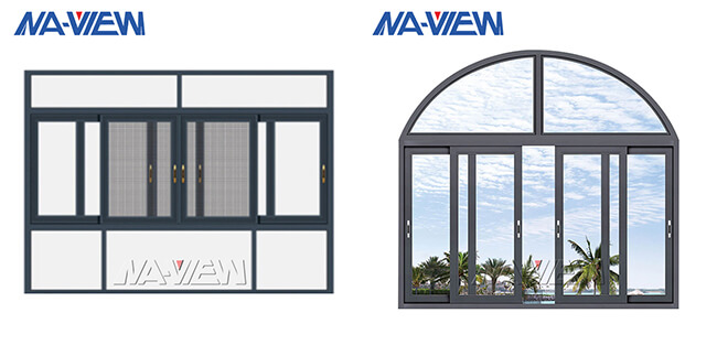 aluminum sliding window