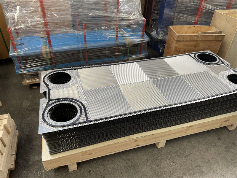 Lightweight PHE Plate Vicarb Plate Heat Exchanger Gaskets Replacement