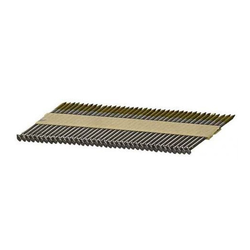 Ring Shank Collated Framing Nails 34 Degree 2.5inch Paper collated Bright For IM90 tools