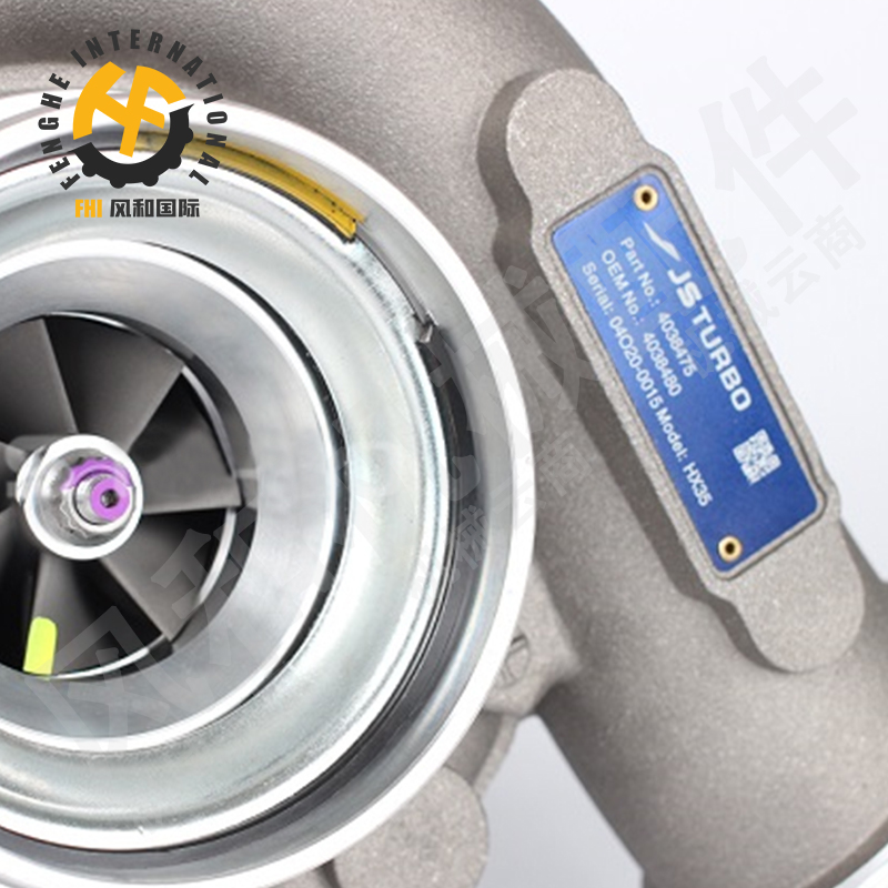 HX35 Diesel Engine Turbo Charger , 6738828220 Petrol Turbocharger For 6BTAA Engine