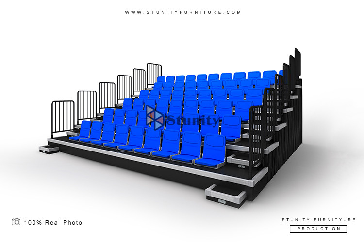 OEM ODM Retractable Bleacher System For Outdoor Gym
