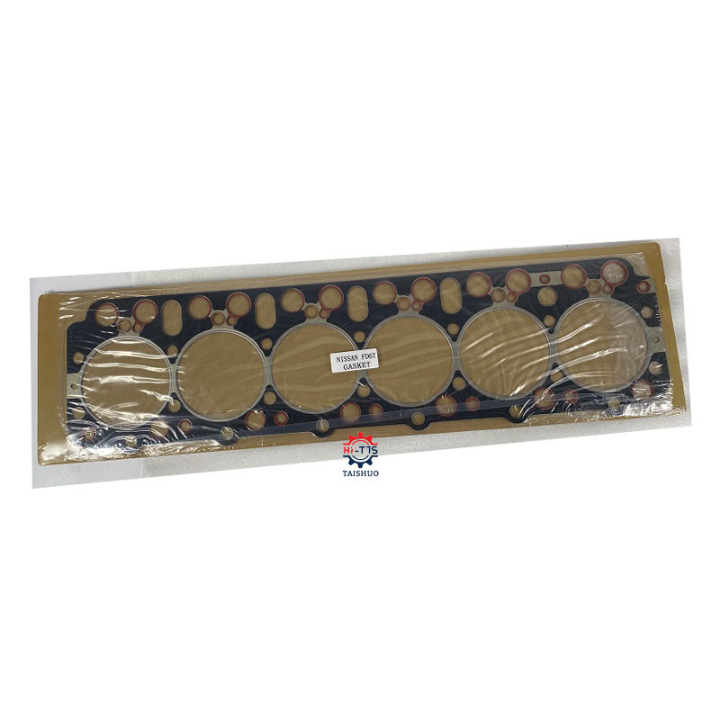 FD6T FD6-T Engine Gasket Kit Metal Cylinder Head Gasket Black