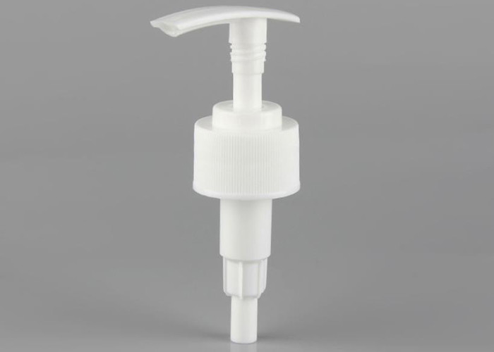 White Color Dispenser Bottle Cosmetic Lotion Pump 24/410 Size For Shampoo