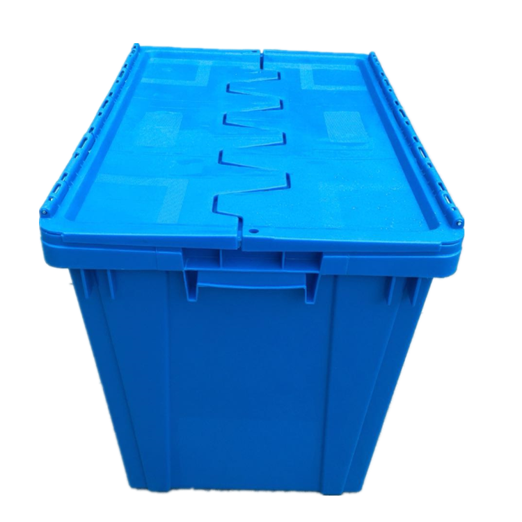 Heavy duty plastic moving box large storage box