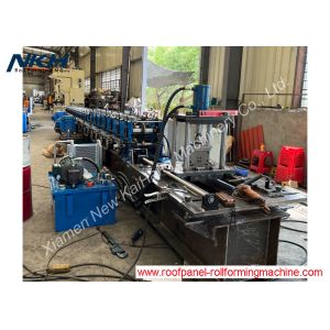 Fully Automatic Strut Bracket Channel Rolling Machine , Unistrut Channel Making