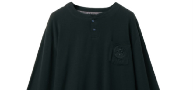 180gsm Polyester 65% Cotton 35% Black Long Sleeve Knitted Shirt
