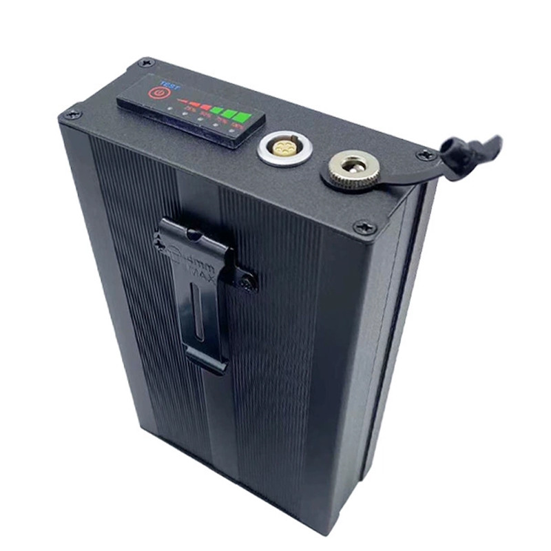 External Lithium Battery + Charger for Leica Total Stations 12V 10AH