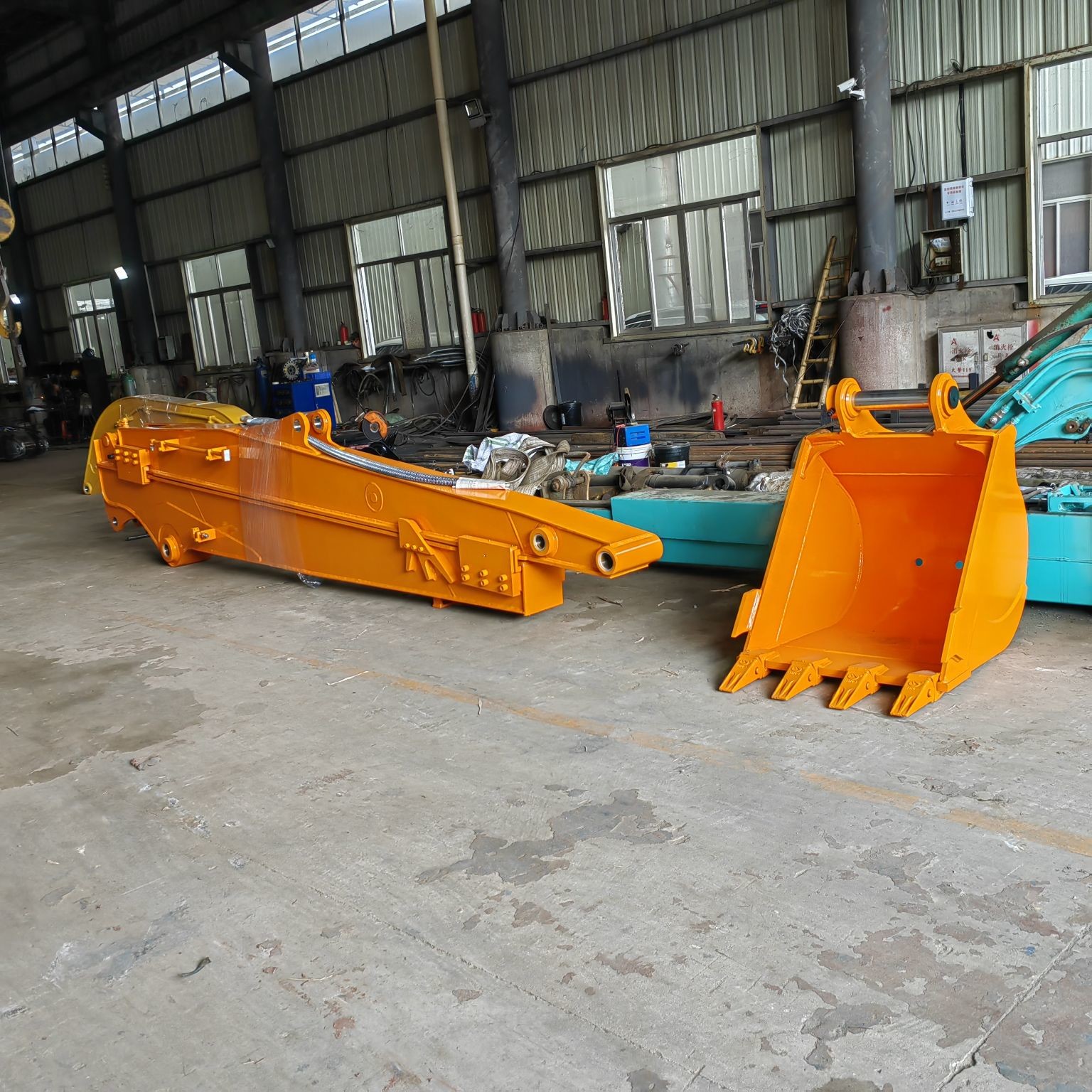 high quality  excavator sliding boom sliding boom on excavator  excavator slide boom