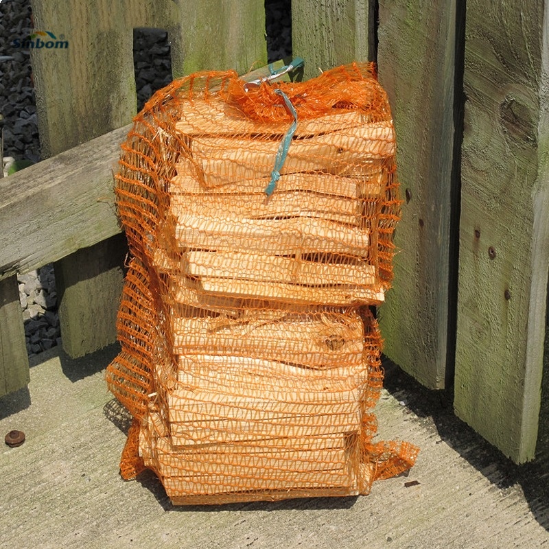 Fruit HDPE Plastic Polypropylene Onion Raschel Sacks PP Leno Mesh Bags Customized Logo