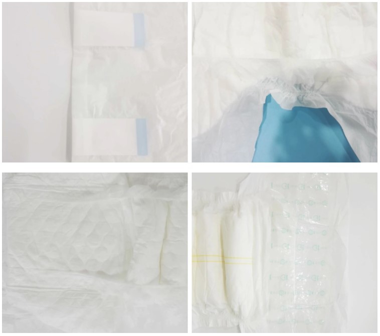 All Size Newborn Magic Tape Adjustable Waist Organic Cotton Diapers