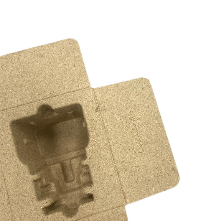 Ecofriendly Molded Pulp Containers Dry Press Technique Waterproof