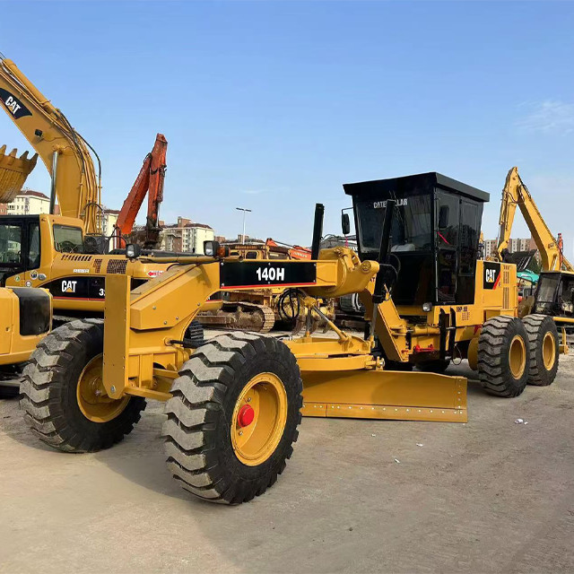 Reliable Caterpillar CAT140H Used Grader Durable and High Performance  Grader