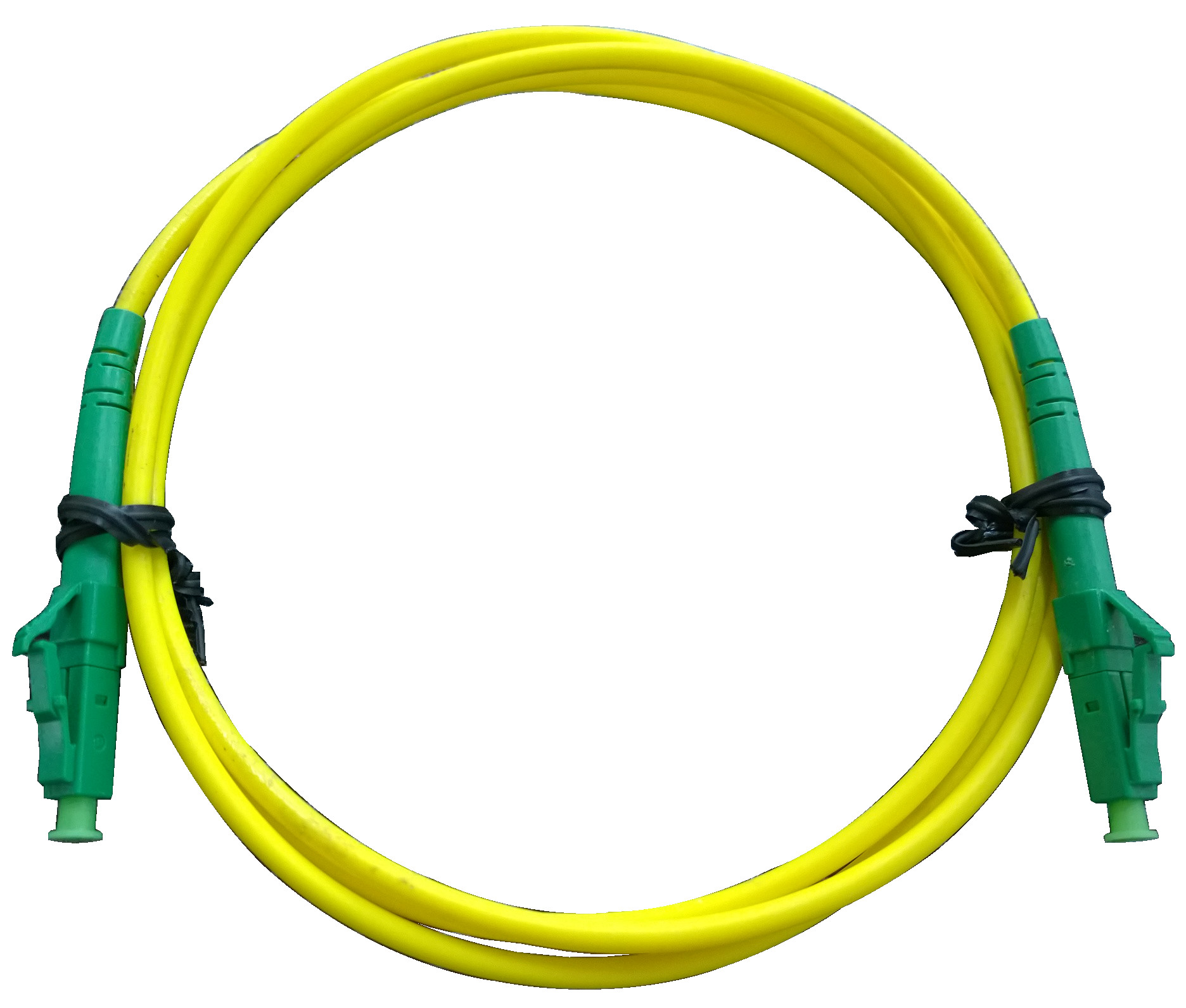 2.0mm PBT SM Duplex Optical Fiber Patch Cord Telecom Grade With SC / APC Connector
