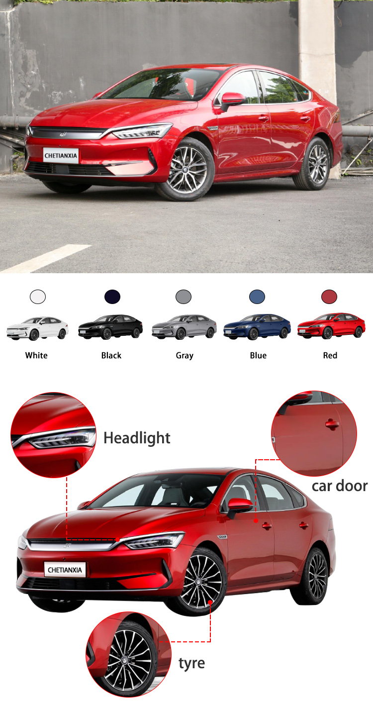 2023 China Pure Electric EV Cars Sedan Vehicles Byd Han Qin Plus