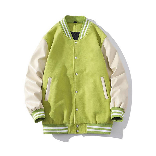 Korean Version Outdoor Windbreaker Jacket Satin Baseball Jackets Custom