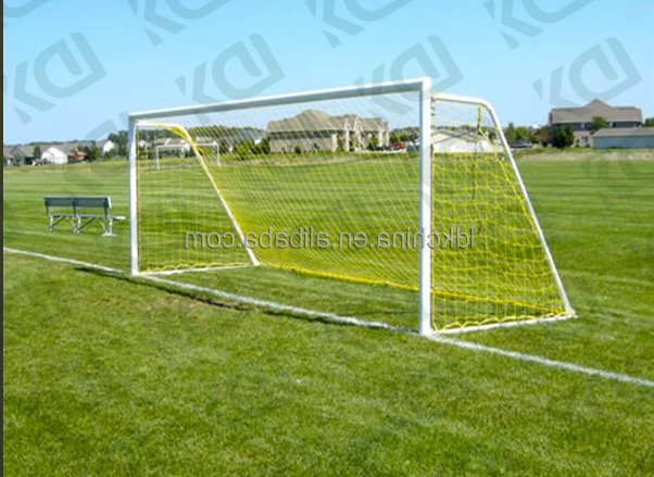 3.6m X 1.8m FIFA Soccer Goal Aluminum Football Goal With Reinforced Nylon Netting