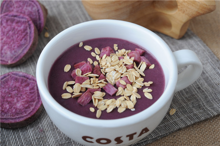 healthiest meal replacement powder Konjac Oats and Purple Sweet Potato Flavor