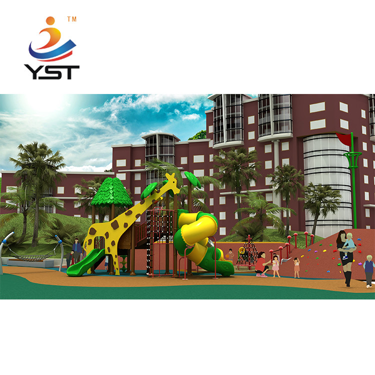 Animal Theme Children Kids Play Equipment Playground Outdoor For Yard