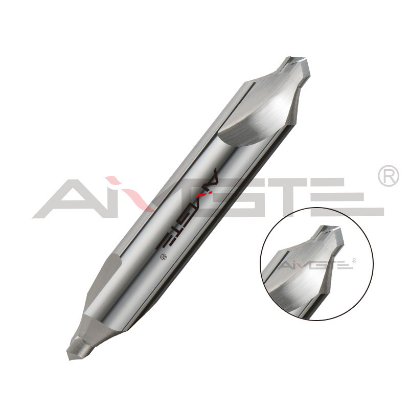 60° Carbide Center Drill Bit Double Head Drill Bit For Hardened Steel