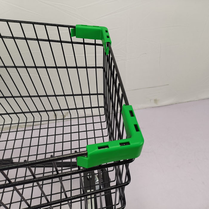 OEM ODM 80L Market Shopping Trolley Q195 Steel Store Shopping Cart