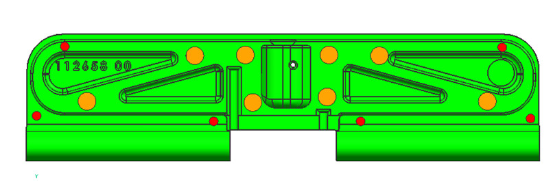 2 Cavity Plastic Multi Cavity Injection Molding Black Dust Cover Nylon Material