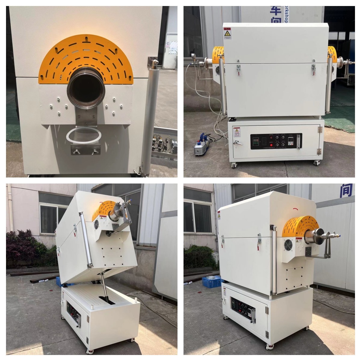 PID Control Continuous Heat Treatment Furnace For Laboratory Calcination And Drying