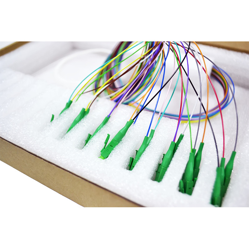 G657A FTTH Fiber Optic Splitter SC Connector With 0.9mm Loose Tube
