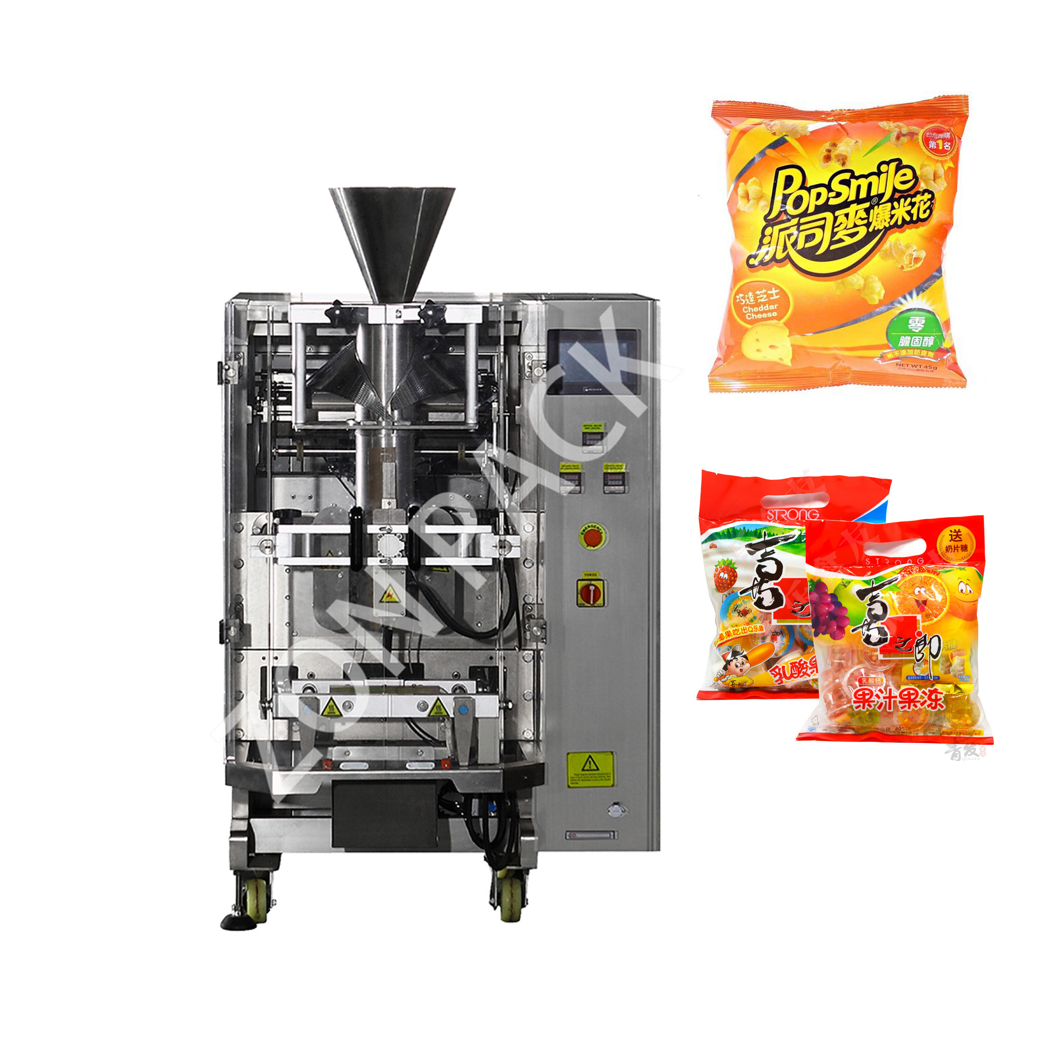 Gusset Bag Pillow Bag Vertical Packing Machine for Cashew Nuts