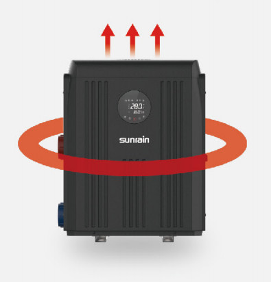 30KW Inverter Electrical Swimming Pool Air Source Heat Pump Heaters