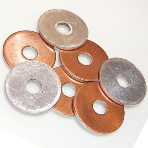 Thickened Screws DIN125 Plain Copper Aluminum Flat Pad for Black Zinc Metal Washers