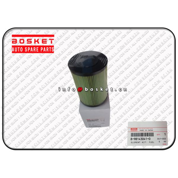 8-98143041-0 8-98008840-0 8981430410 8980088400 Fuel Filter Element Kit For ISUZU XE 6HK1