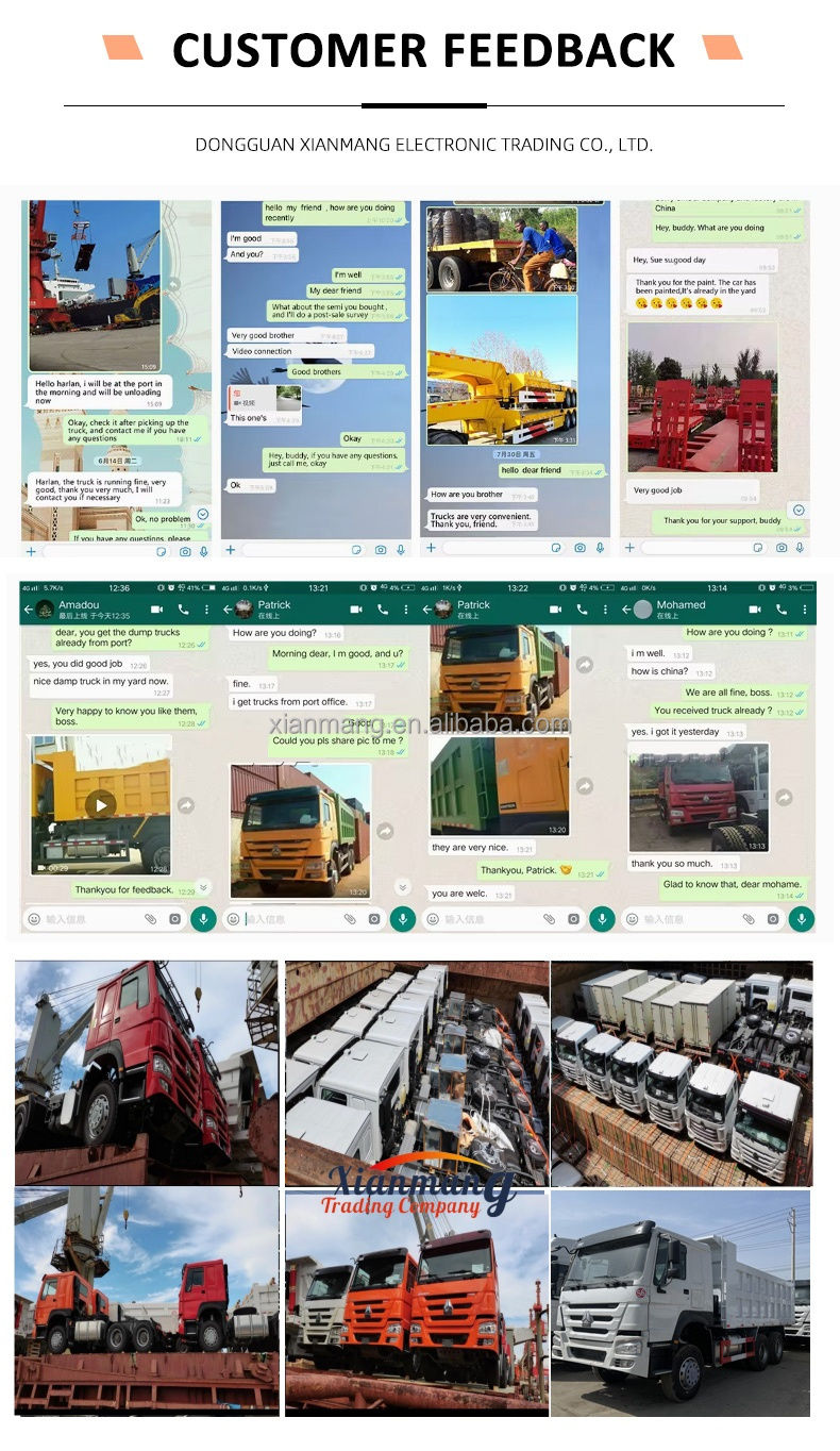 Sinotruck HOWO 371HP 30t LHD Fence Cargo Truck Lorry Dolly Full Side Wall Board