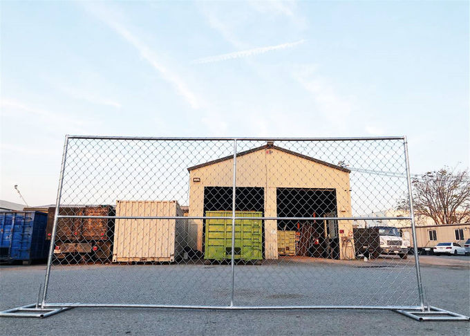 Cross Brace 11.5 Ga (0.11") Us Standard Galvanized Chain Link Temporary Steel Fence No Import Duty