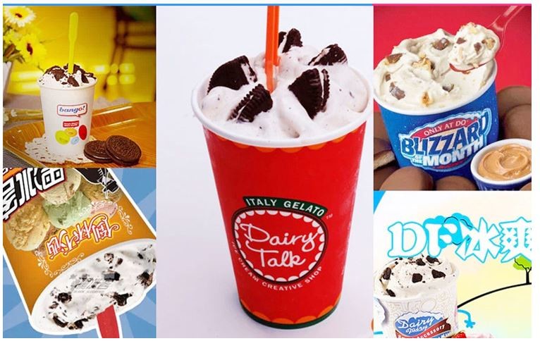 Three Flavor Milk Soft Ice Cream Machine Voltage 60hz For Restaurant