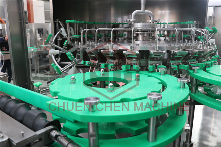 Olive Oil Glass Bottle Filling Machine Juice Processing Screw Capping