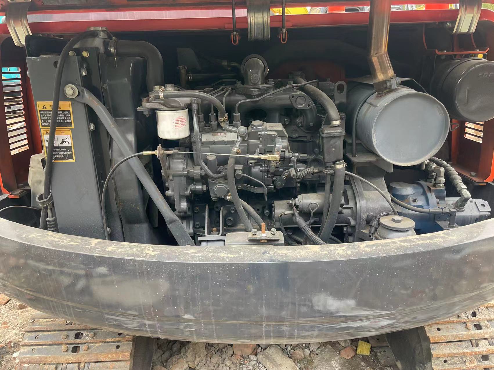 5.5 Ton Mini Used Doosan Dx55 Used Excavator 0.75m3 Bucket Capacity
