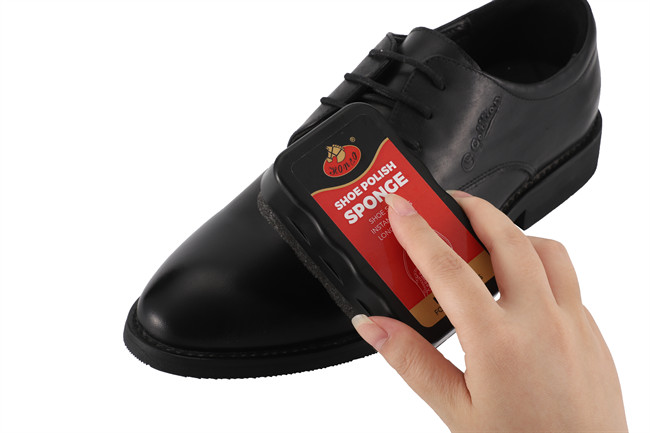 Paint Shoe Eraser Sponge Brown Shoe Polish Sponge Neutral Color Care Oil Instant Express Quick Shiner