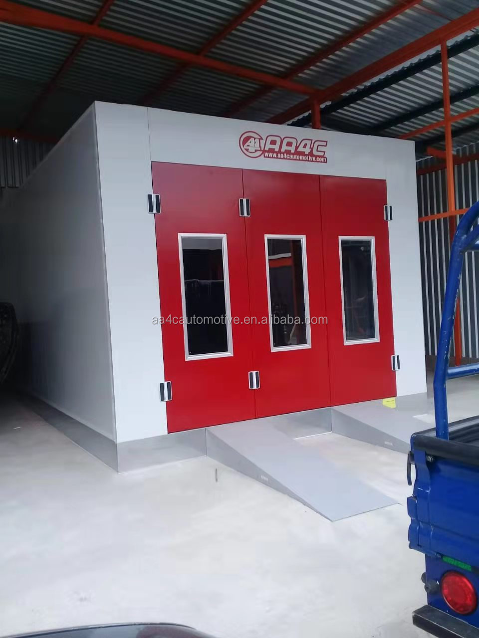AA4C auto spray booth spraybooth car painting booth auto spray booth car painting oven customized size truck bus spraybooth