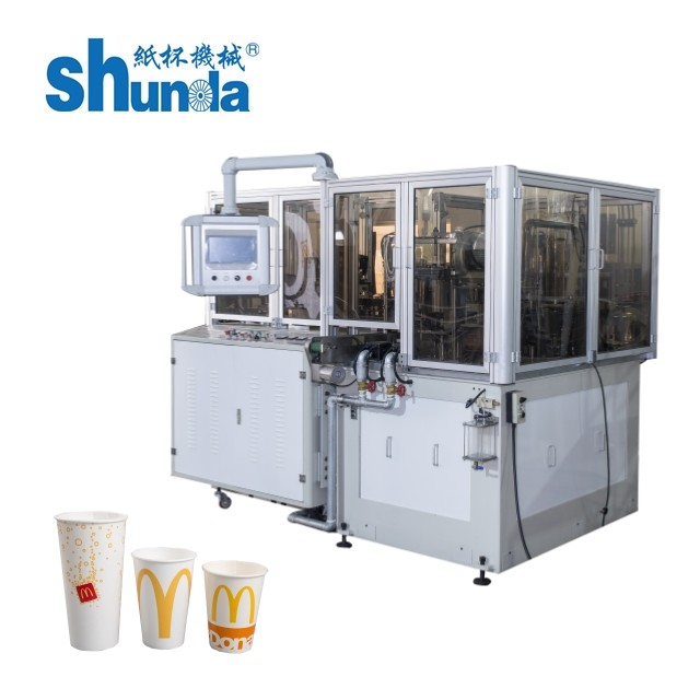 Automatic Printed Disposable Paper Cup Packing Machine 60HZ 380V / 220V