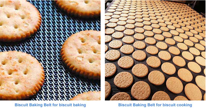 Stainless Steel Rolled Baking Band Chain Mesh Conveyor Belt For Food Production Systems