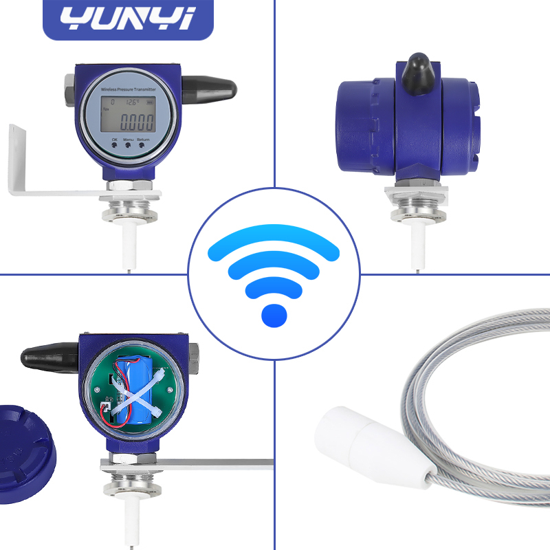 Yunyi Wireless Acid Resistant Liquid Level Gauge Submersible Type Remote Tank Monitoring System for Oil Industry Applications