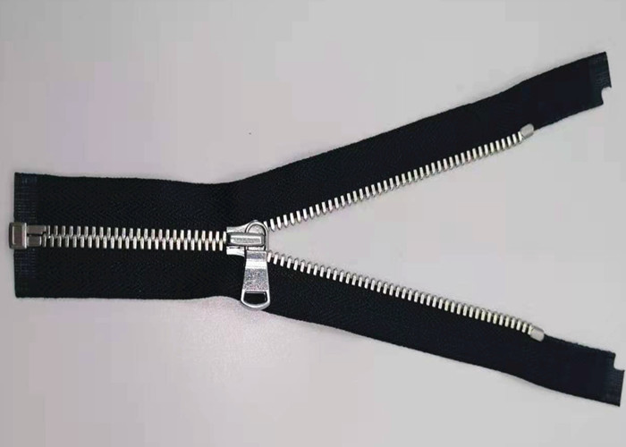 Fashionable 10# Metal Brass Zipper Nickel Free Color For Shoes Eco Friendly