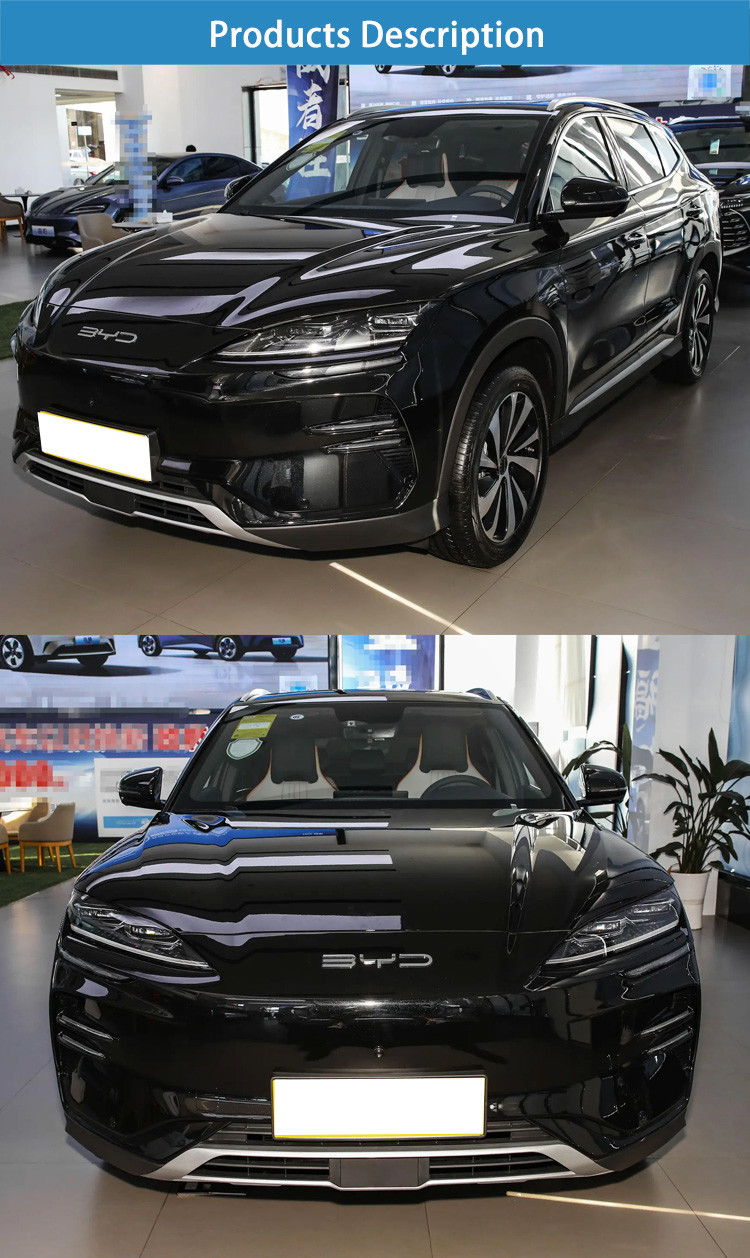 Byd Song Plus Flagship EV Electric Car New Energy Vehicles Pure 5 Seats SUV 605km