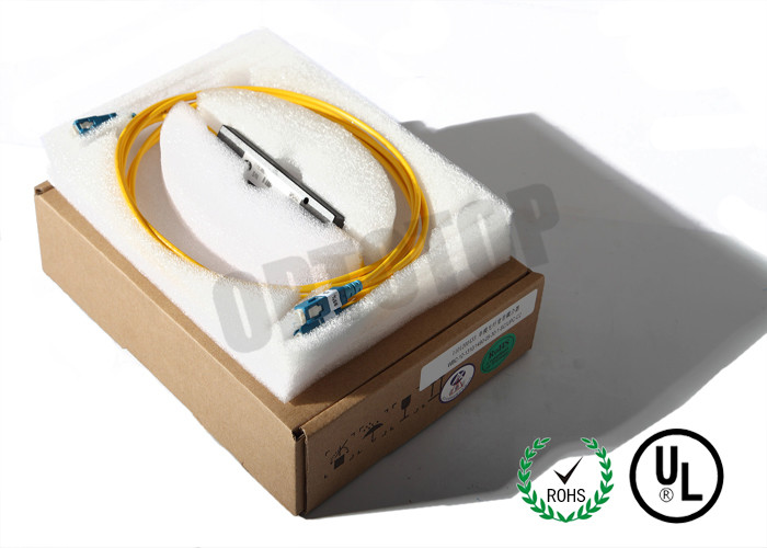 1 x 2 Mini Fiber Optic Pigtail 1 m For Telecommunication High Reliability